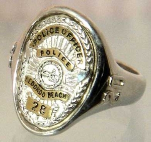 Picture of Police Redondo Beach Womans Ring