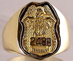 Picture of Police NYC Sergeant Rings 