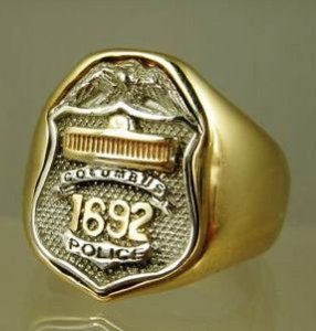 Picture of Police Columbus Rings