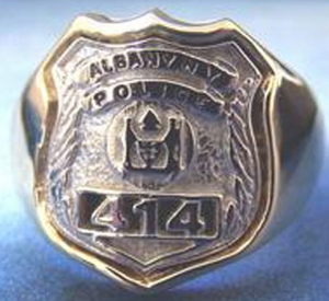 Picture of Police Albany New York Rings 