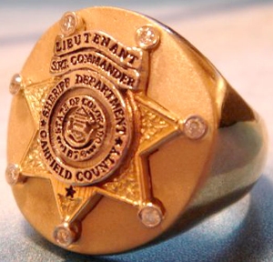 Picture of Sheriff Oakfield County Sheriff Department Ring