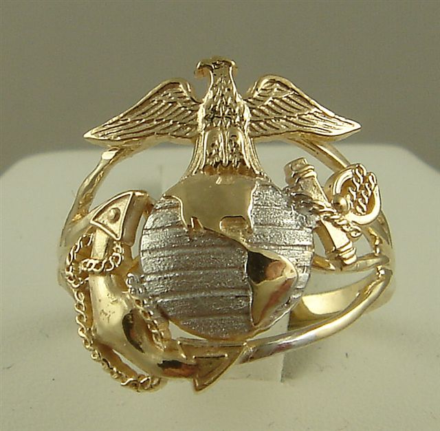 formeel Vakantie Gladys Marine Corps Rings Sweet Heart-Hand crafted beautiful detail fine quality.  Official Marine Corps License! . Bold Military Jewelry-Military Rings-Custom  Jewelry-Military Service Rings