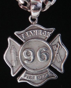 Picture of Firefighter Teaneck NJ Pendants