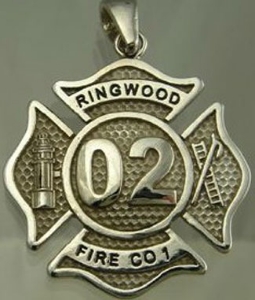 Picture of Firefighter Ringwood NJ Pendants Rings