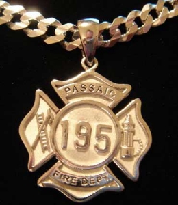 Picture of Firefighter Passaic NJ Rings Pendants