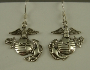 Picture of US Marine Corps USMC Earrings