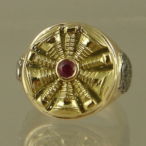Picture of Firefighter Chiefs Rings