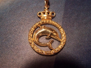 Picture of Italian Navy Submarine Dolphin Badge Pin