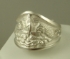 Picture of US Navy Submarine Dolphin Guppy Ring - Sterling