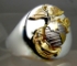 Picture of US Marine Corps USMC Custom Military Ring