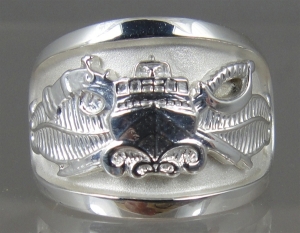 Picture of US Navy Special Warfare Combatant Craft Crewman SWCC Ring Classic