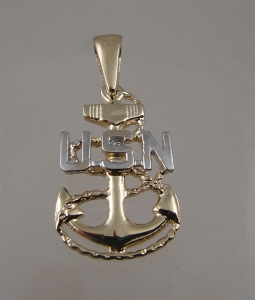 Picture of  US Navy Chief E-7 Pendant