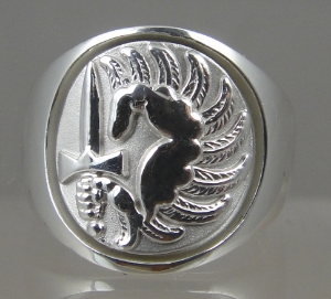 Picture of French Foreign Legion 2nd Foreign Parachute Regiment Military ring