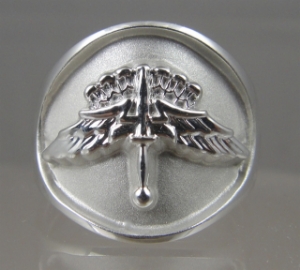 Picture of  US Army HALO Jump Military Ring 