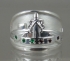 Picture of US Navy Submarine Dolphin SSBN Patrol Pin Ring 