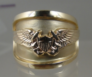 Picture of US Navy Flight Officer Ring