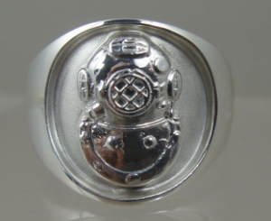 Picture of US Navy Second Class Diver Ring