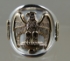 Picture of  SPQR Roman Legion Eagle Fasces Ring 