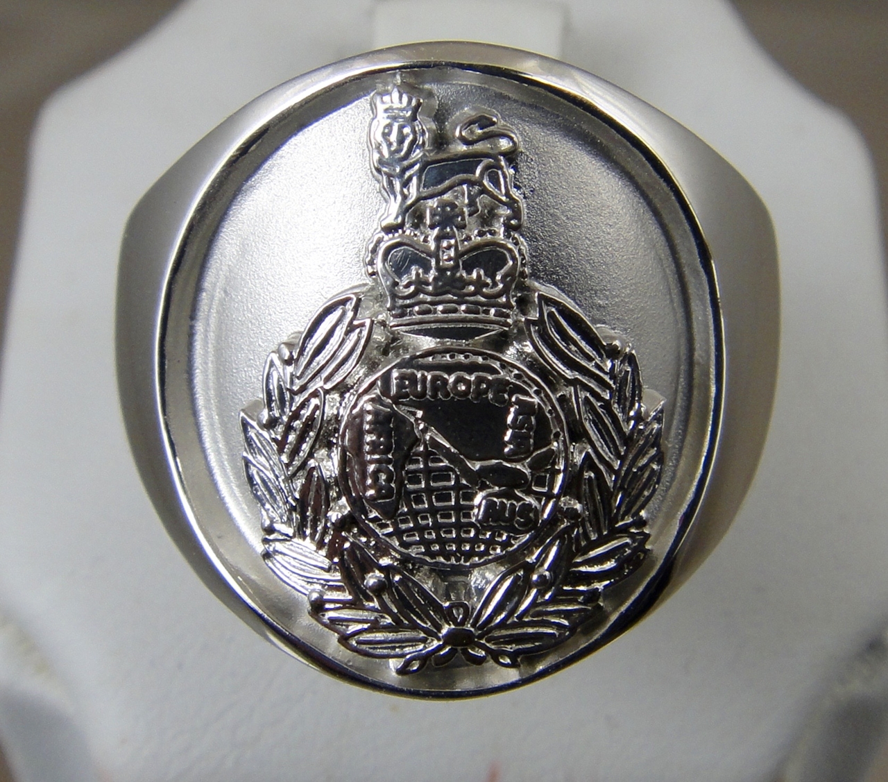 Royal marines signet ring sale