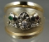 Picture of US Navy Submarine Dolphin Medical Ring
