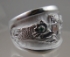 Picture of US Navy Submarine Dolphin Regulation Ring - Sterling