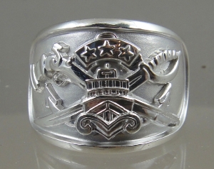 Picture of US Navy Special Warfare Combatant Craft SWCC Boat Patrol Master Ring