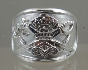 Picture of US Navy Special Warfare Combatant Craft SWCC Boat Patrol Master Ring