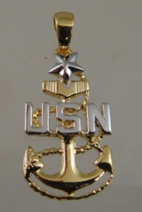 Picture of US Navy Senior Chief E-8 Pendant