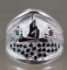 Picture of US Navy Submarine Dolphin Guppy Ring - Sterling
