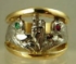 Picture of US Navy Submarine Dolphin Womans Ring