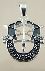 Picture of US Army Special Forces Pendant De Oppresso Liber