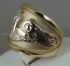 Picture of US Navy Licensed Submarine Dolphin Regulation Ring