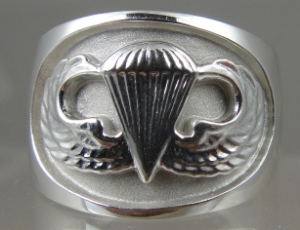 Picture of US Army Basic Jump Military Ring 