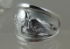 Picture of  US Navy Submarine Dolphin Skull Ring - Sterling