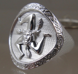 Picture of Sicilian Trinacria Ring new