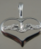 Picture of US Navy Submarine Dolphin Womans Pendant Sweet Heart